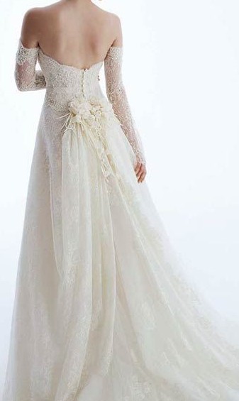 abito da sposa shabby chic