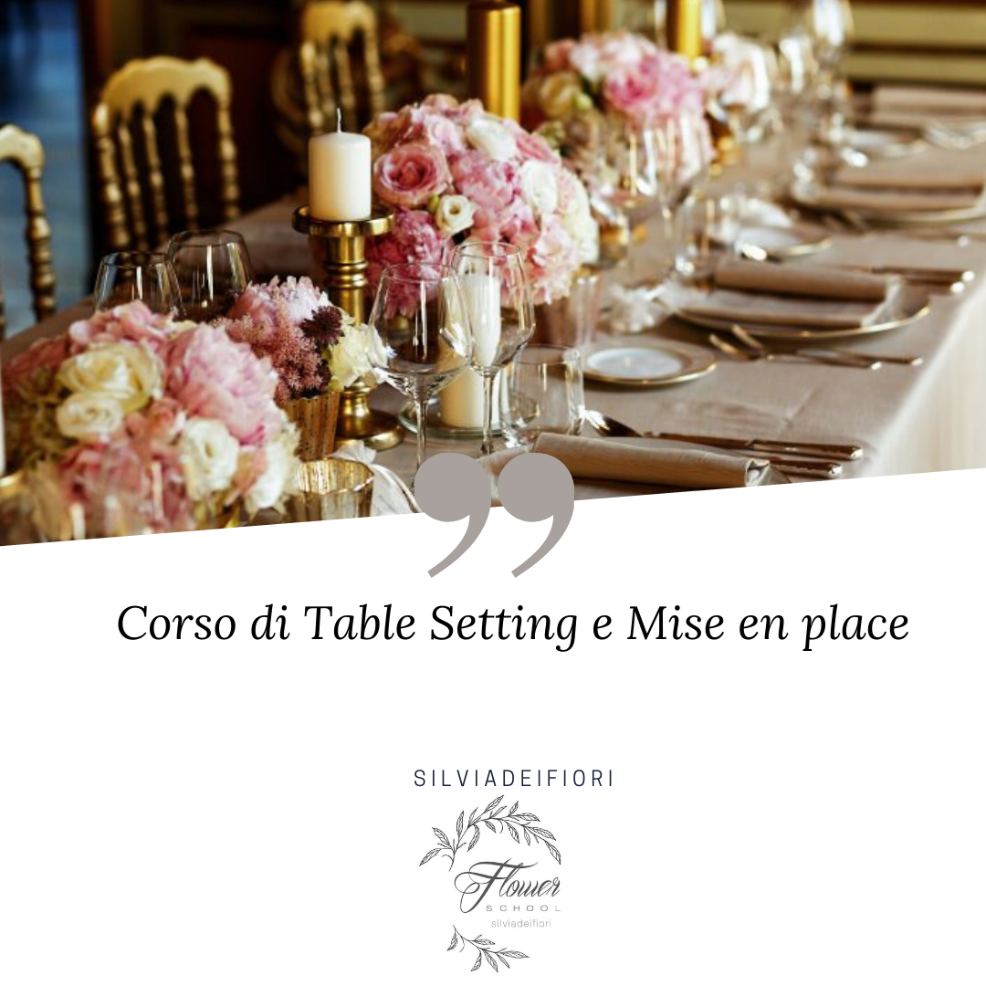 Corso di Table Setting e Mise en place