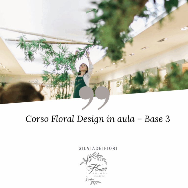 Corso Floral Design in aula – Base 3