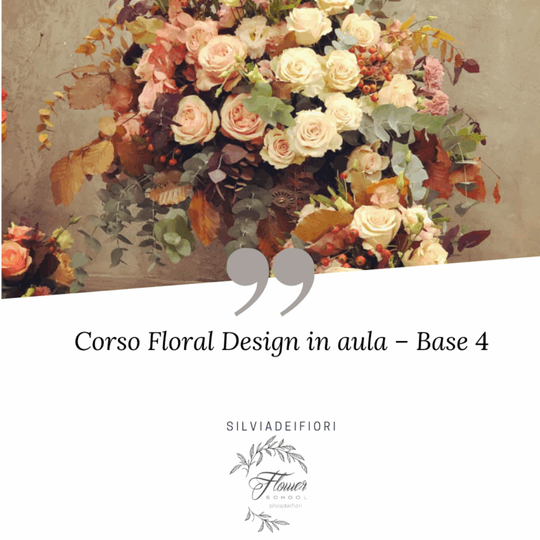 Corso Floral Design in aula – Base 4