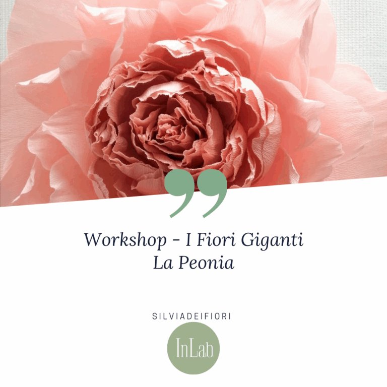 Corso Fiori Giganti: La Peonia
