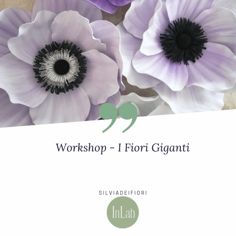Corso Fiori Giganti - Anemone
