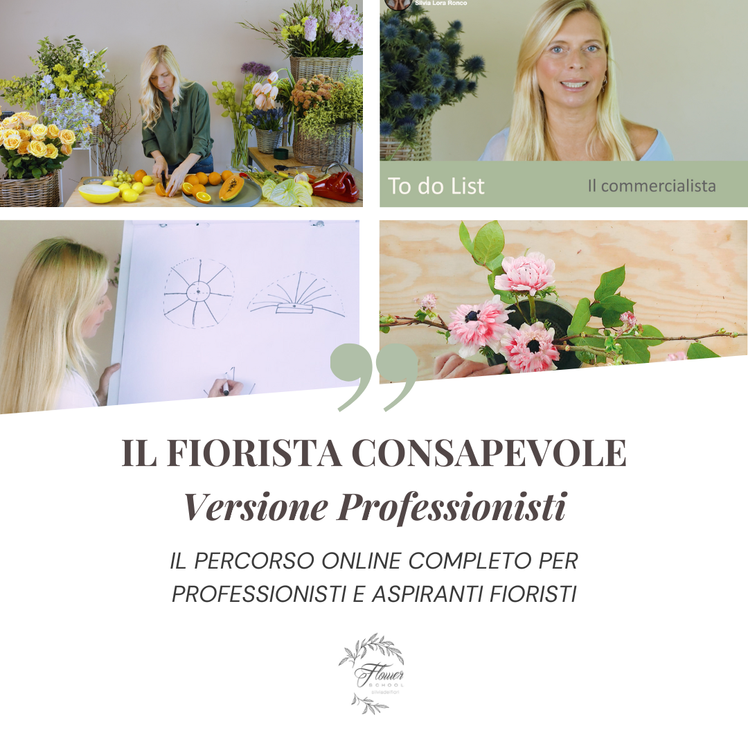 Il Fiorista Consapevole - percorso per Professionisti