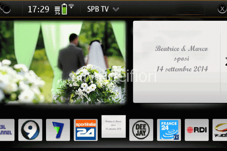 matrimonio in streaming