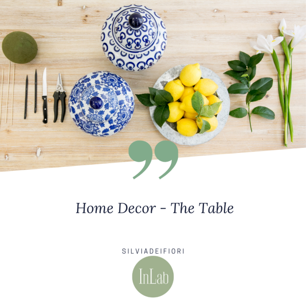 Online course Event Design - Home Decor: The Table - Silviadeifiori